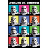 (image for) Star Wars Stormtrooper Expressions Poster 80