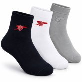 (image for) Arsenal FC 3pk Adults Ankle Socks 4-7