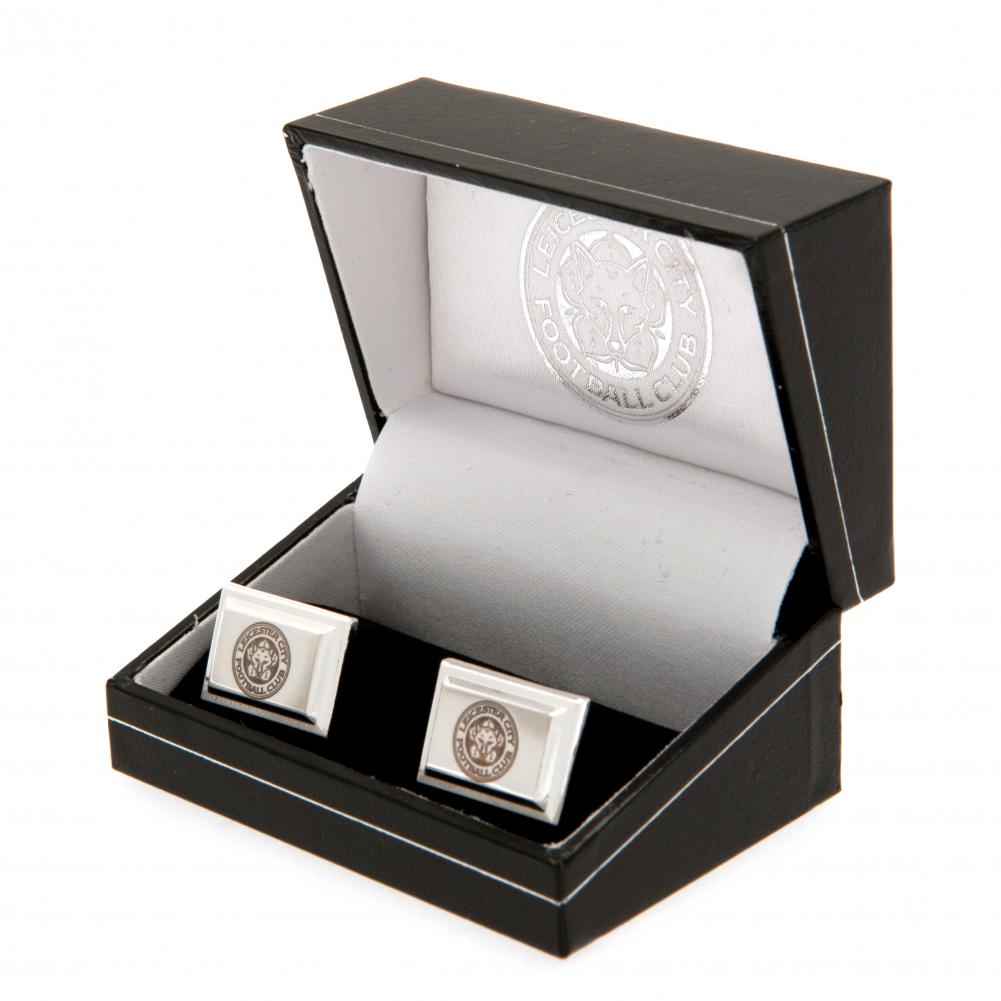 (image for) Leicester City FC Silver Plated Cufflinks