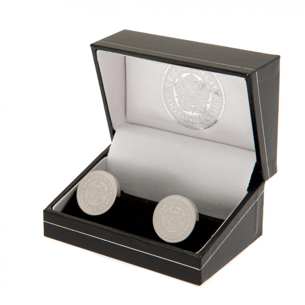 (image for) Leicester City FC Stainless Steel Formed Cufflinks