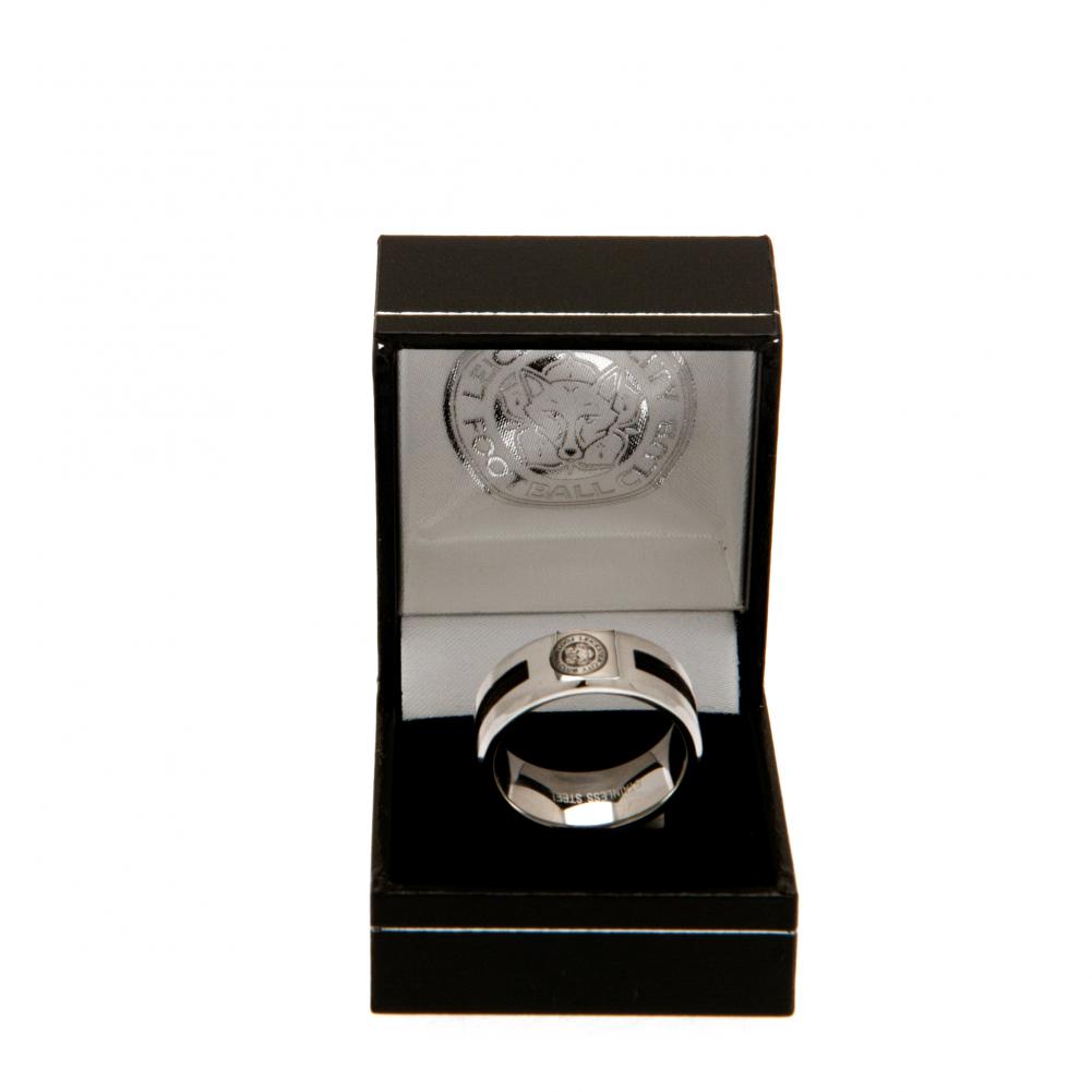 (image for) Leicester City FC Black Inlay Ring Small