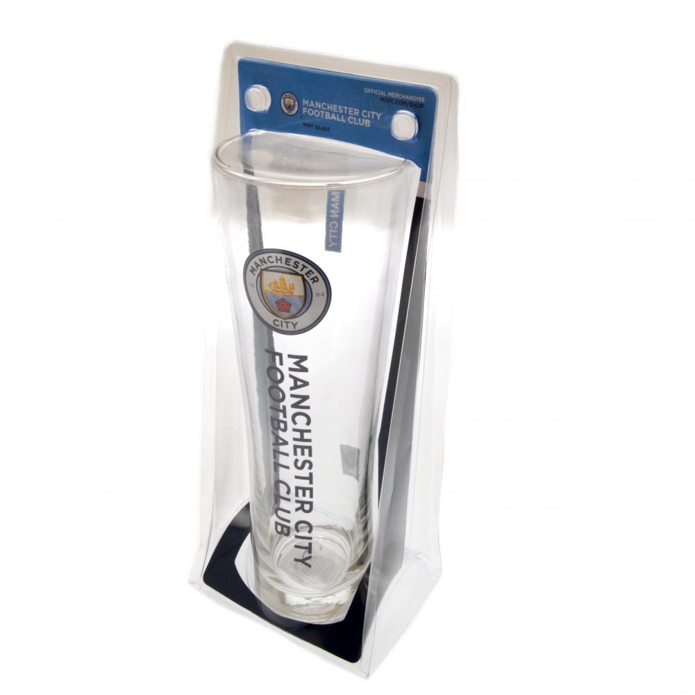 (image for) Manchester City FC Tall Beer Glass