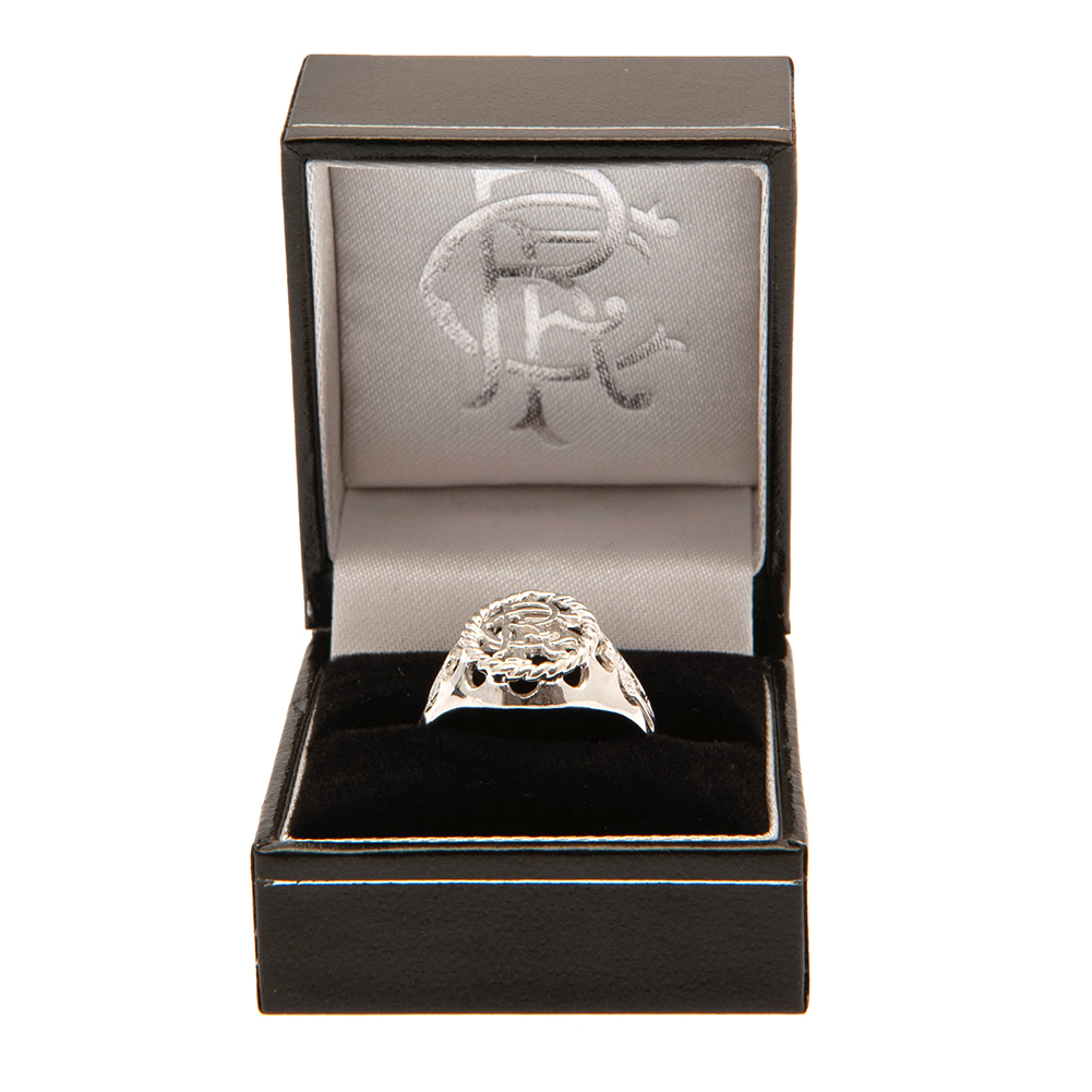 (image for) Rangers FC Sterling Silver Ring Small