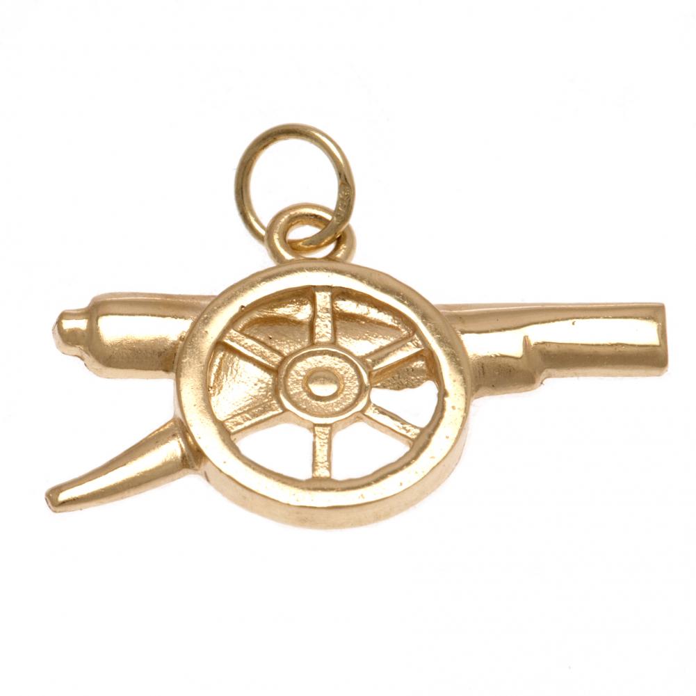 (image for) Arsenal FC 9ct Gold Pendant Cannon