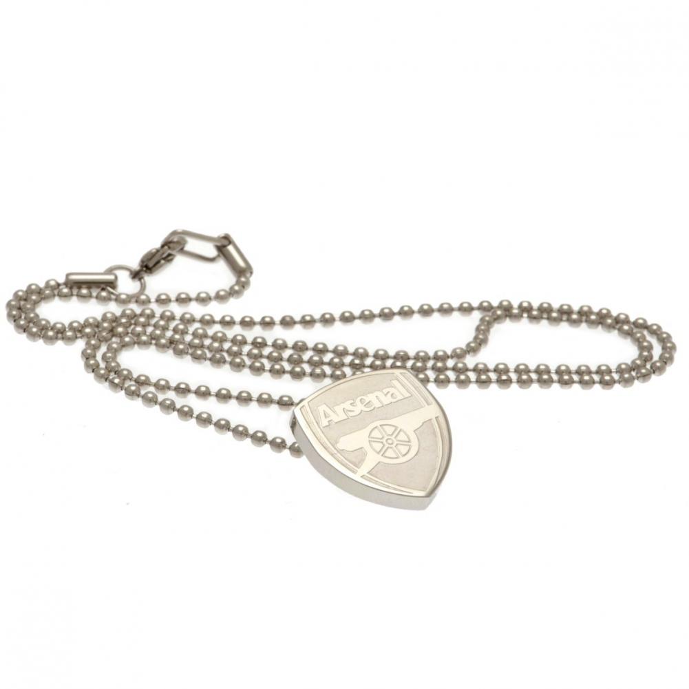 (image for) Arsenal FC Stainless Steel Pendant & Chain