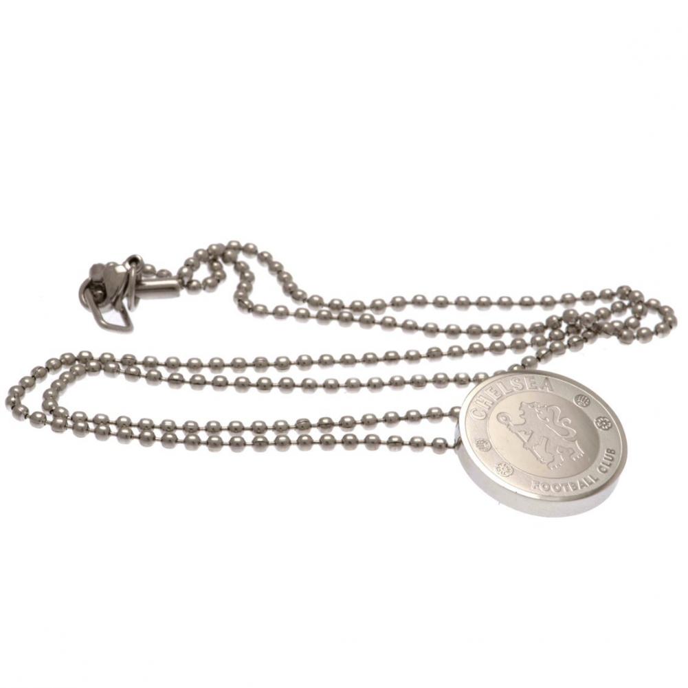 (image for) Chelsea FC Stainless Steel Pendant & Chain