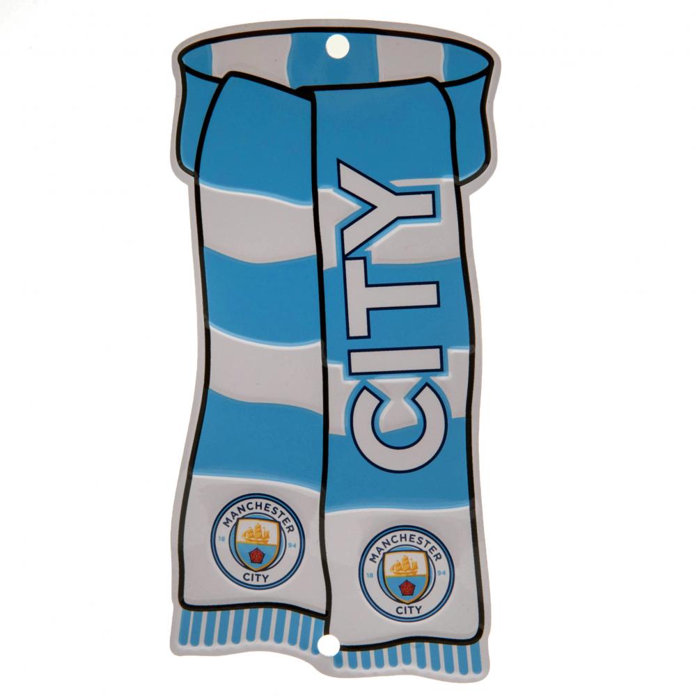 (image for) Manchester City FC Show Your Colours Window Sign