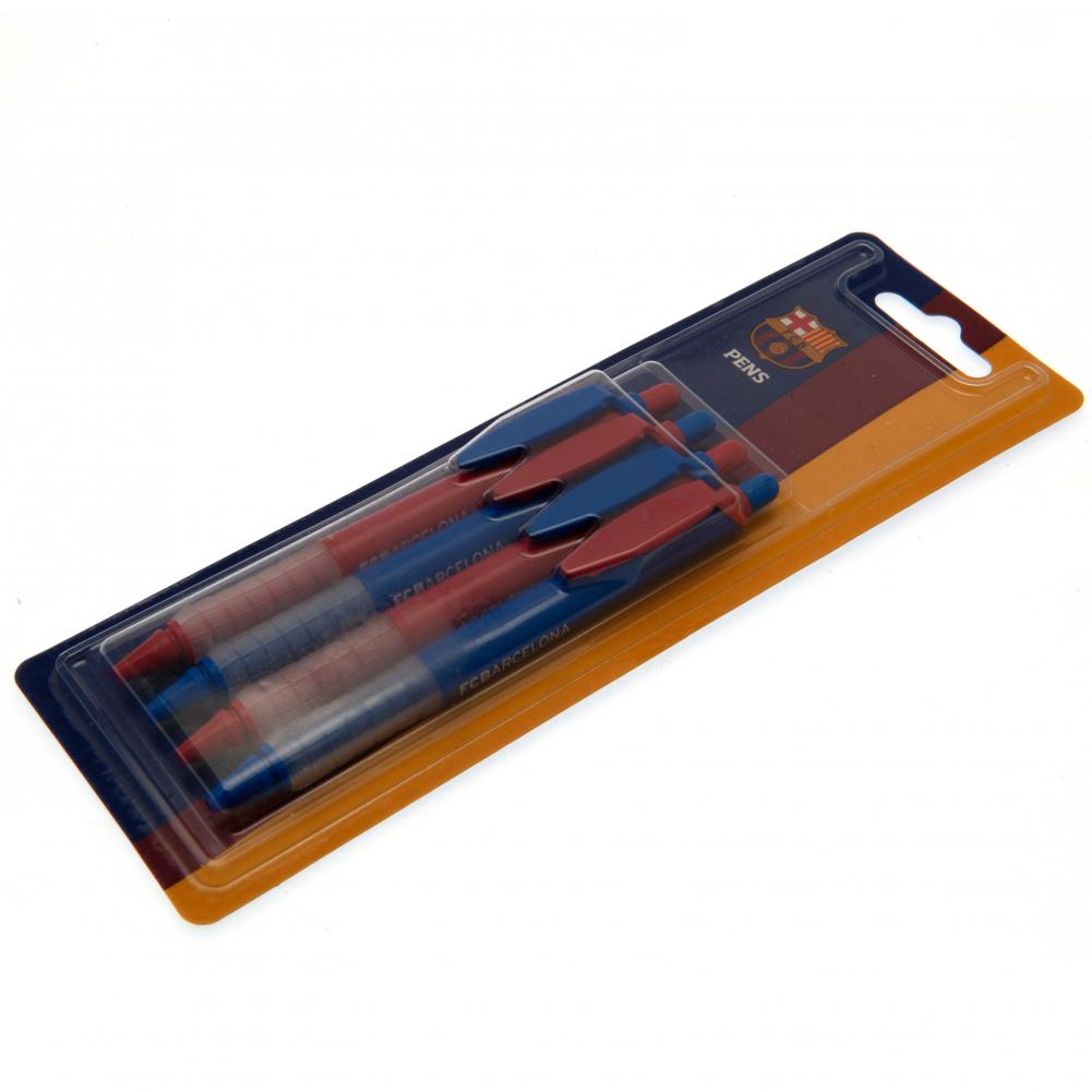 (image for) FC Barcelona 4pk Pen Set