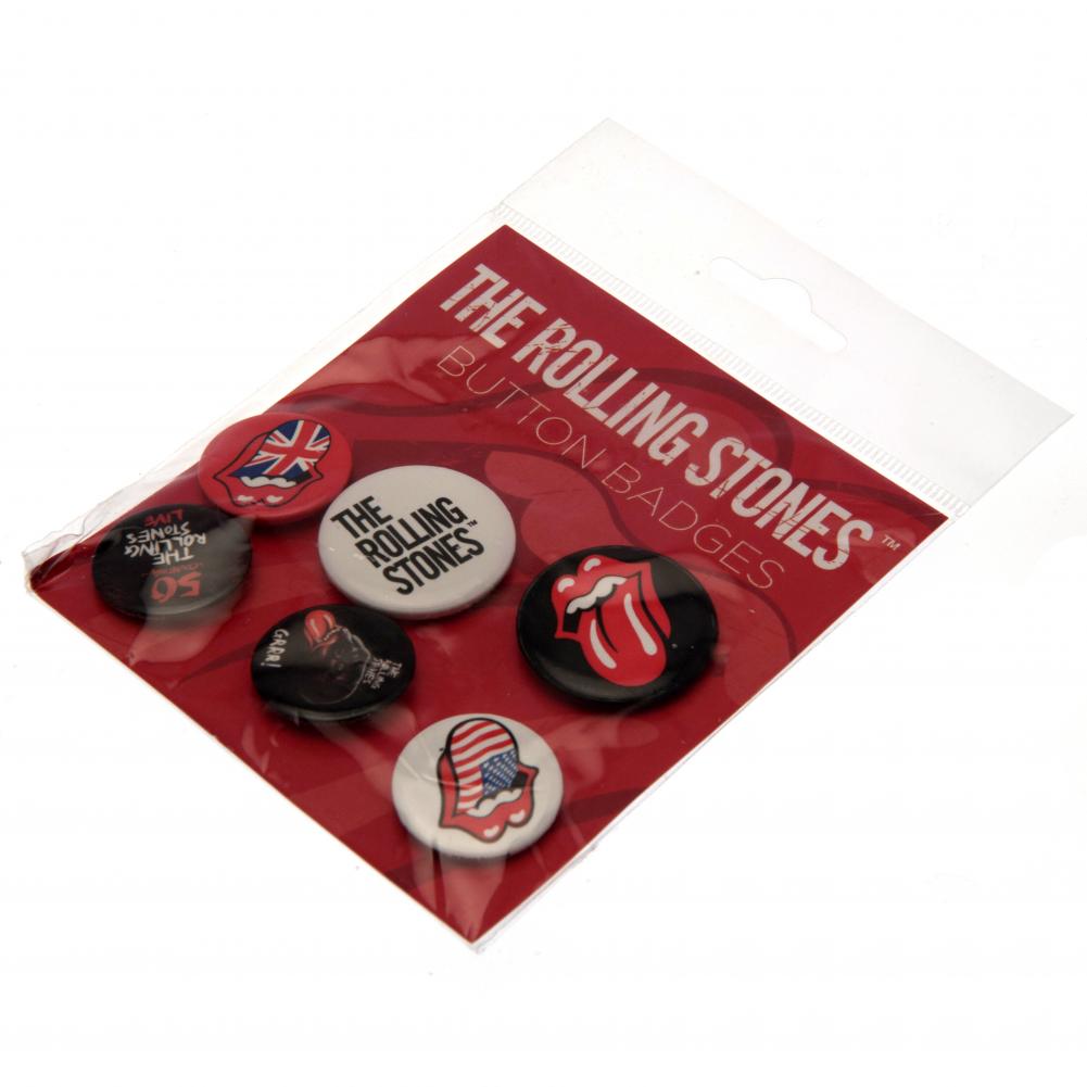 (image for) The Rolling Stones Button Badge Set