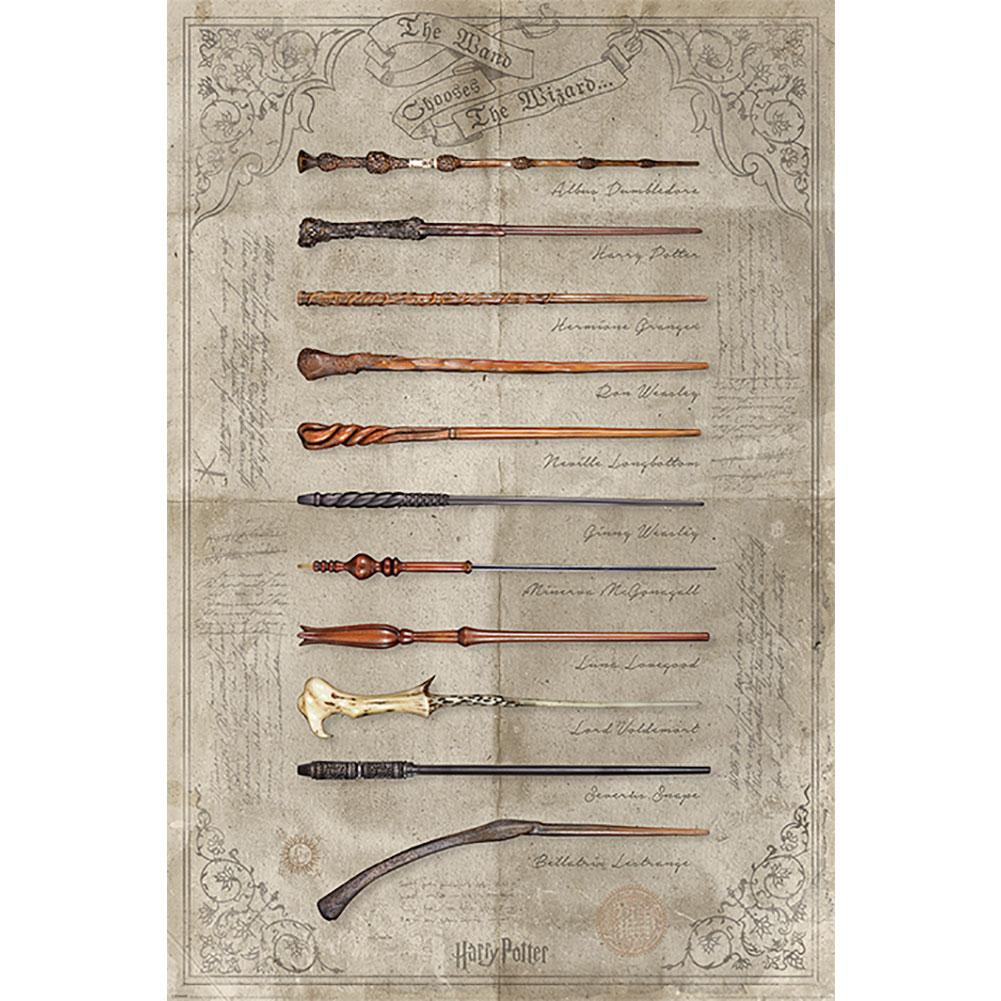 (image for) Harry Potter Poster Wands 161