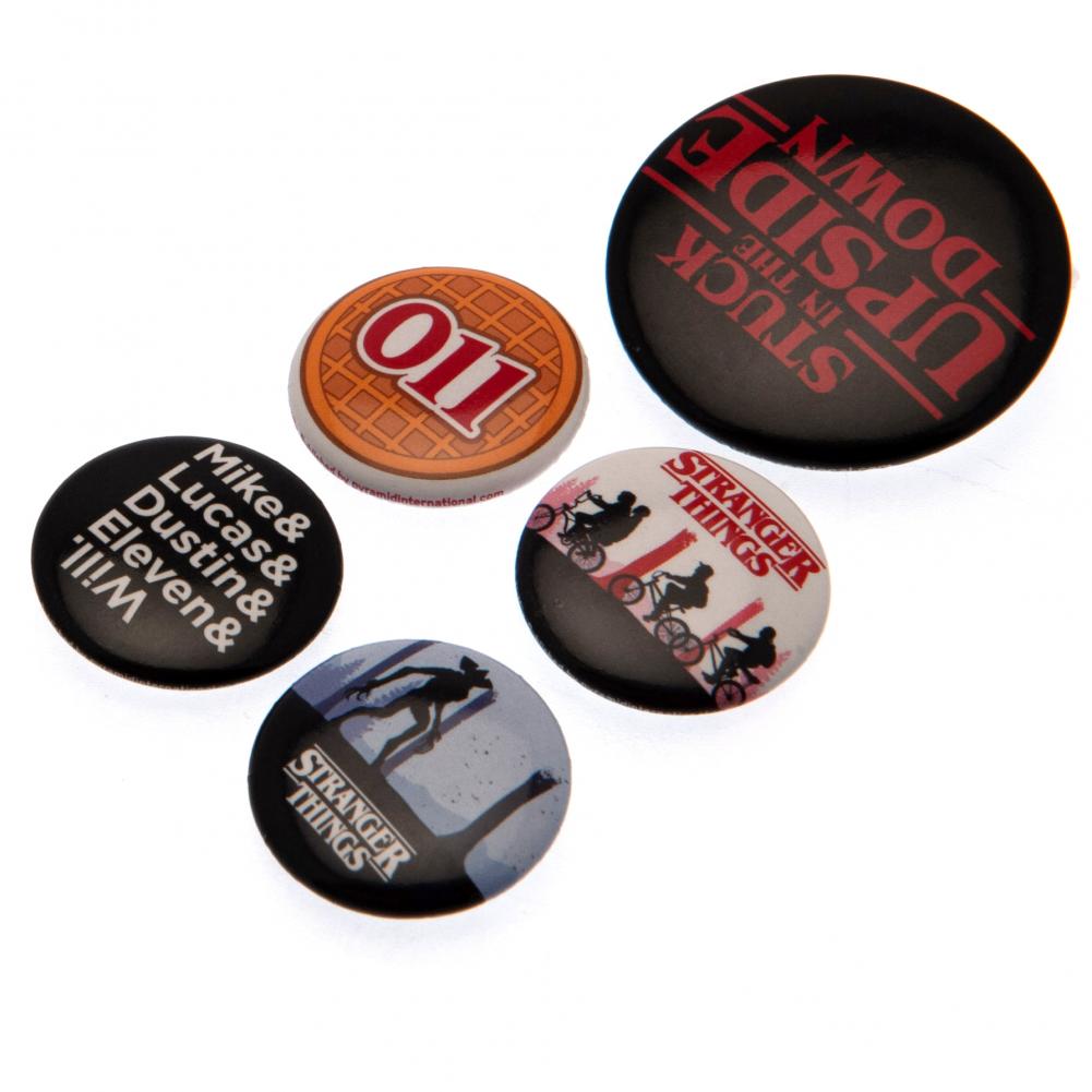 (image for) Stranger Things Button Badge Set