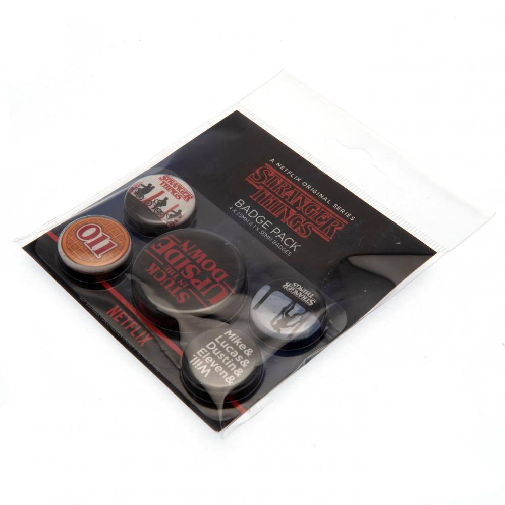 (image for) Stranger Things Button Badge Set