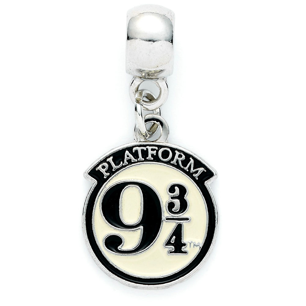 (image for) Harry Potter Silver Plated 9 & 3 Quarters Charm