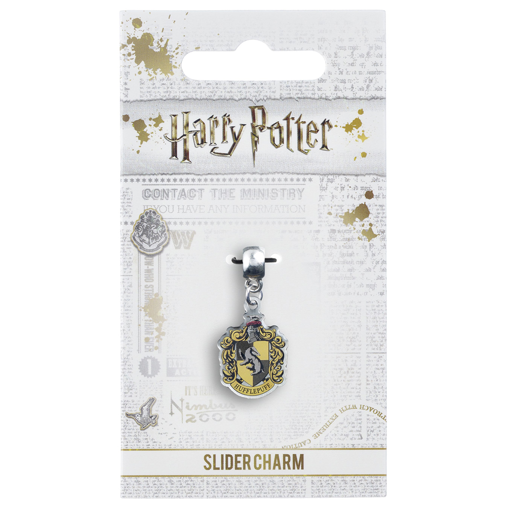 (image for) Harry Potter Silver Plated Hufflepuff Charm