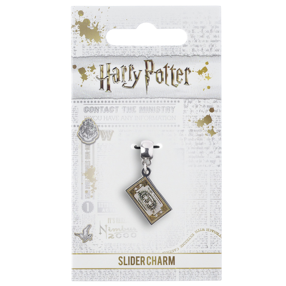 (image for) Harry Potter Silver Plated Ticket Charm