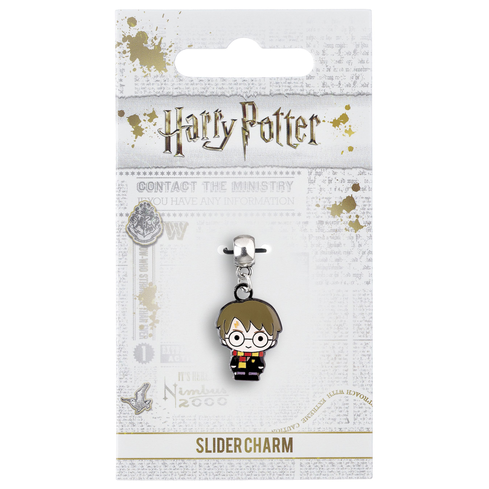 (image for) Harry Potter Silver Plated Chibi Harry Charm