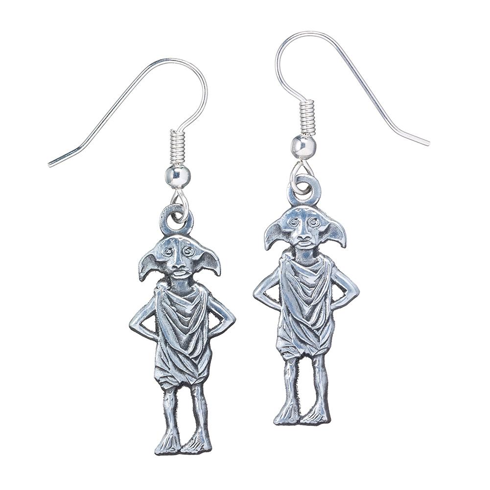 (image for) Harry Potter Silver Plated Dobby House Elf Hook Earrings