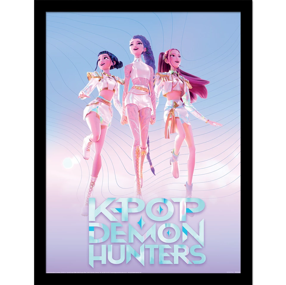 (image for) K-Pop Demon Hunters Trio Picture 16 x 12