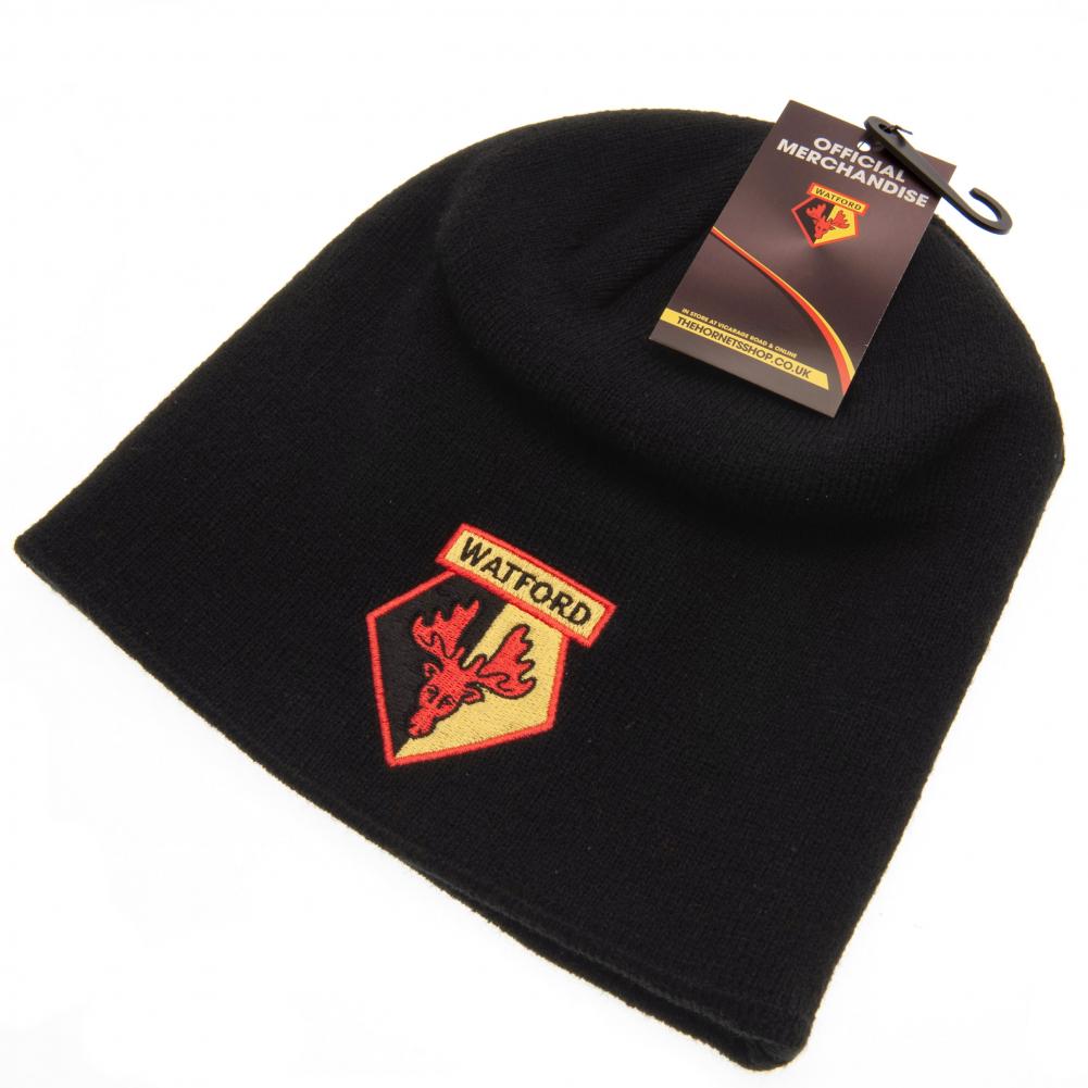 (image for) Watford FC Black Beanie
