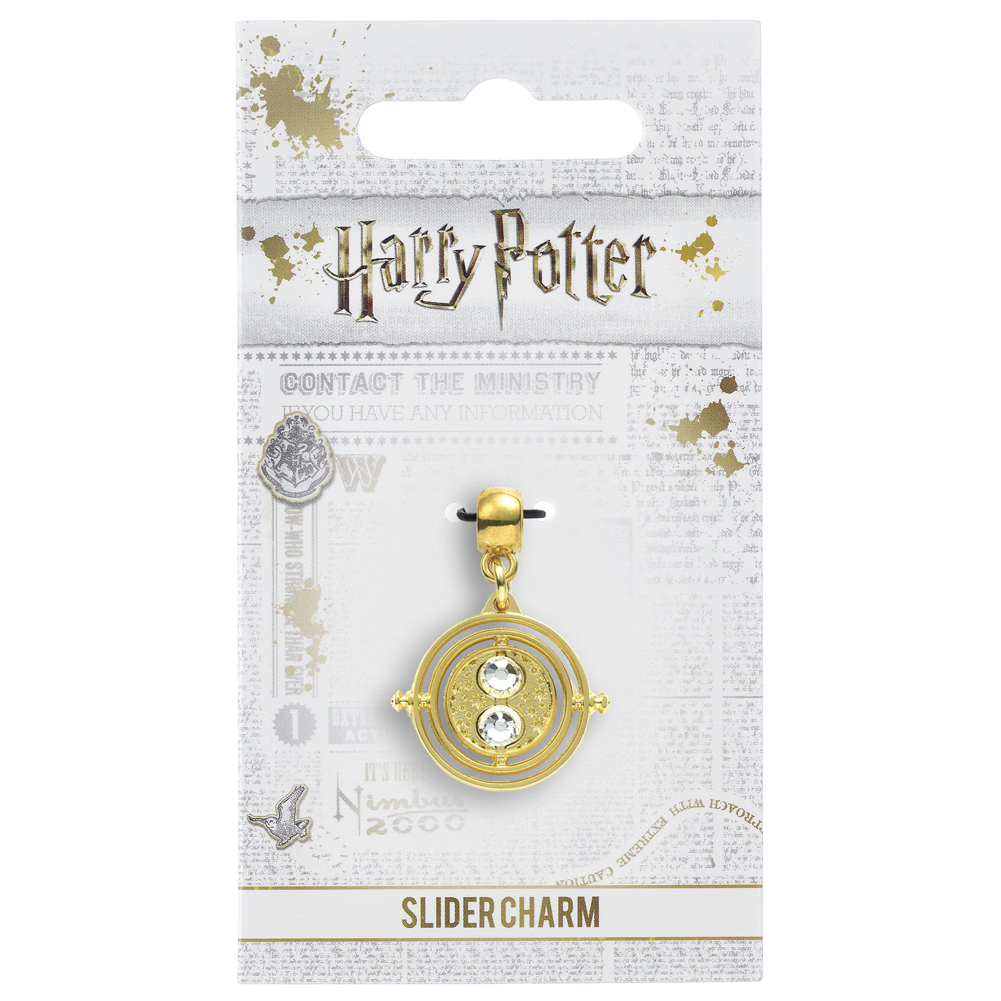 (image for) Harry Potter Gold Plated Time Turner Charm