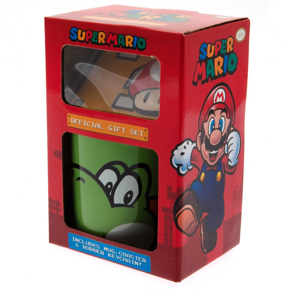 (image for) Super Mario Mug & Coaster Set Yoshi