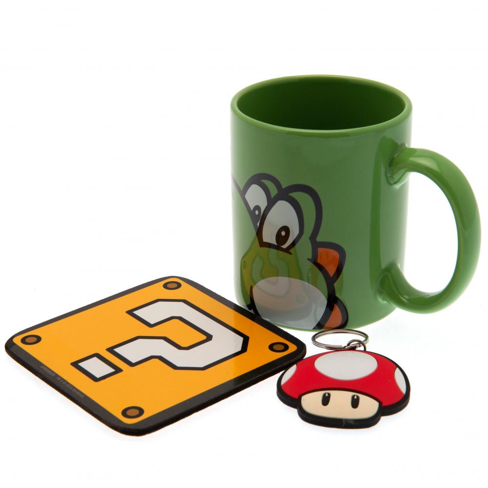 (image for) Super Mario Mug & Coaster Set Yoshi