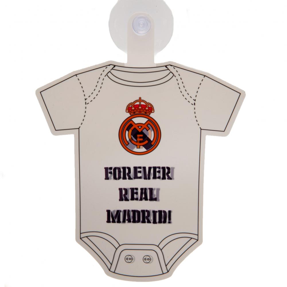 (image for) Real Madrid CF Baby On Board Sign