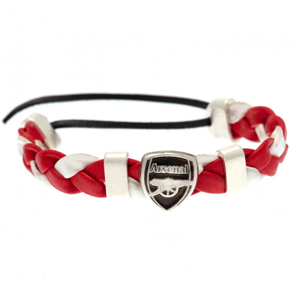 (image for) Arsenal FC PU Slider Bracelet