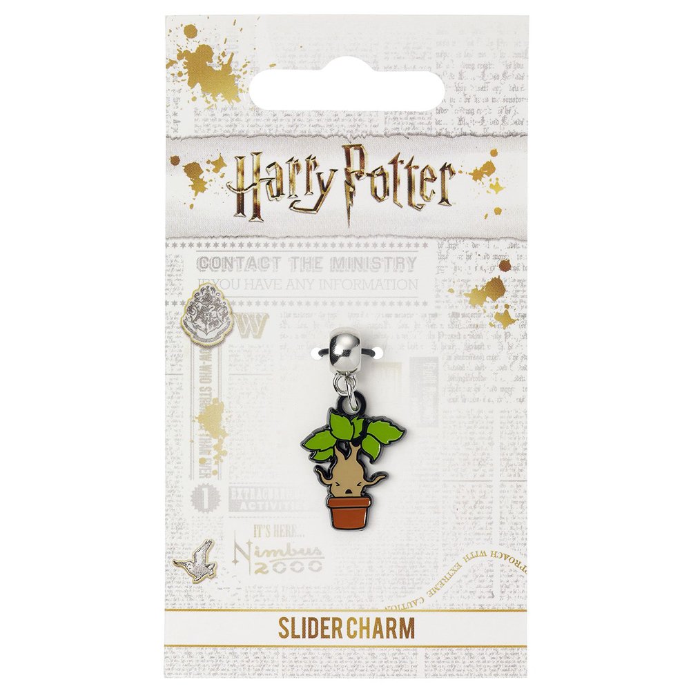 (image for) Harry Potter Silver Plated Mandrake Charm