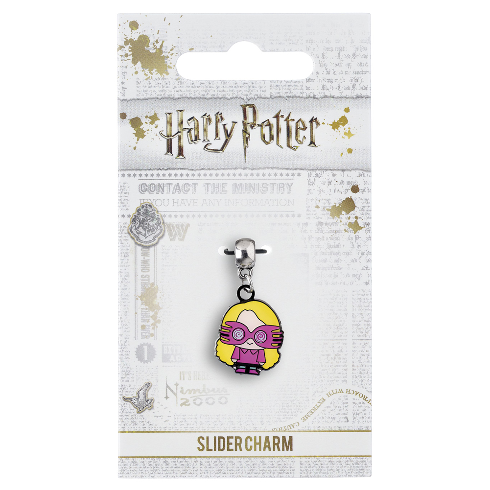 (image for) Harry Potter Silver Plated Chibi Luna Lovegood Charm