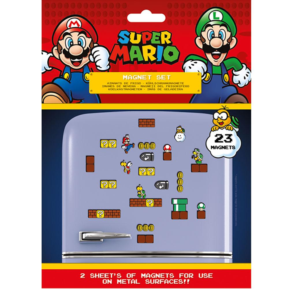 (image for) Super Mario Fridge Magnet Set