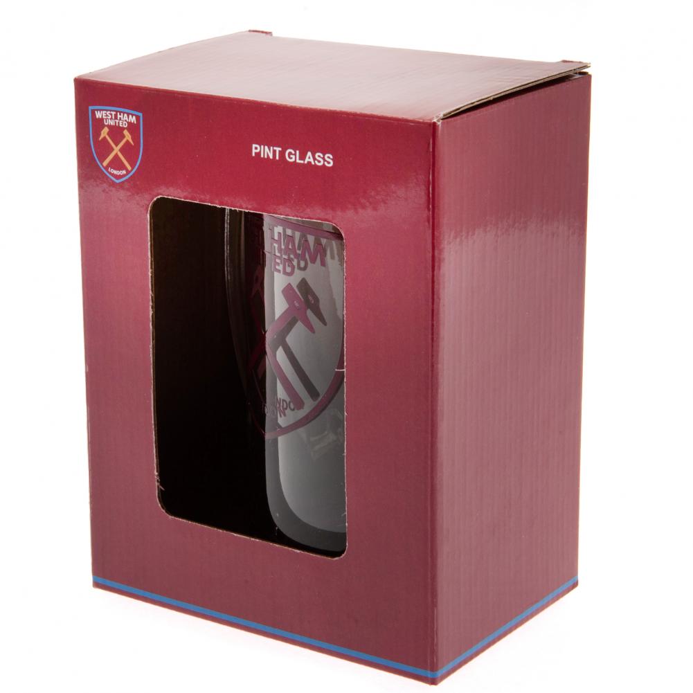 (image for) West Ham United FC Stein Glass Tankard
