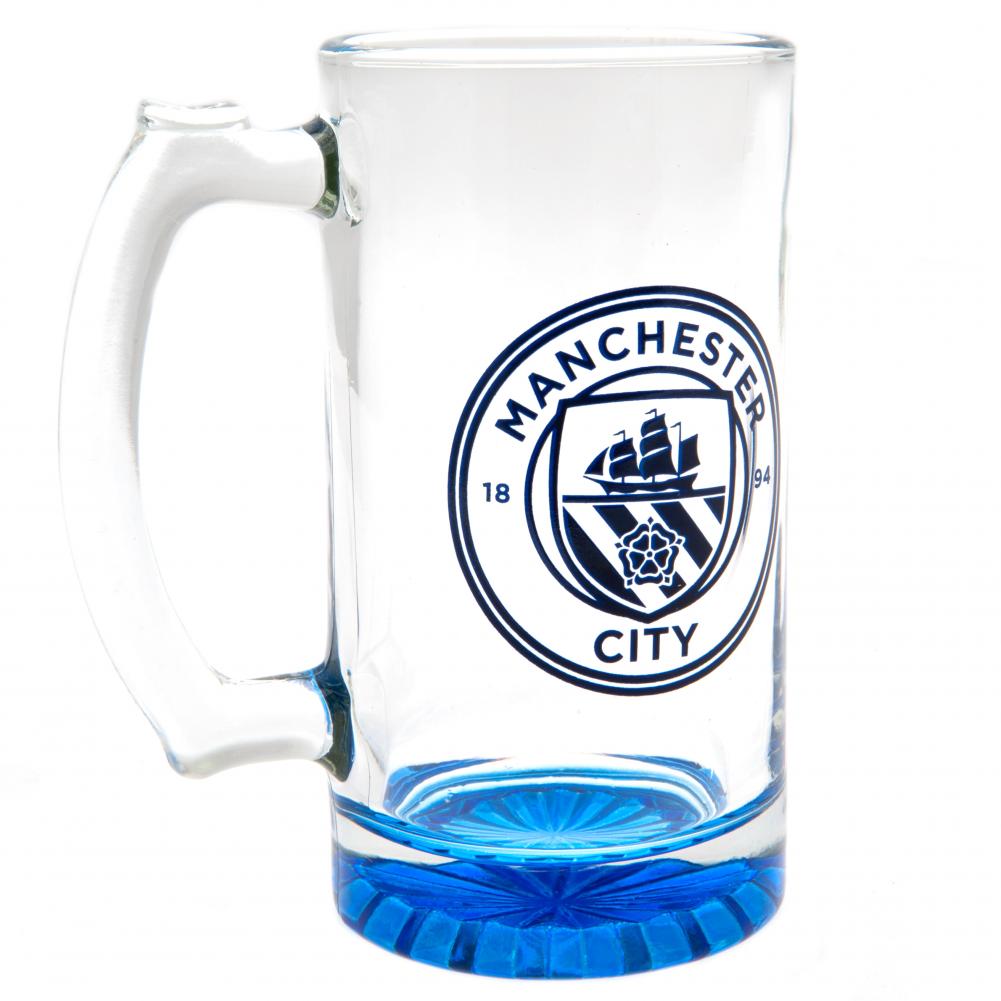 (image for) Manchester City FC Stein Glass Tankard