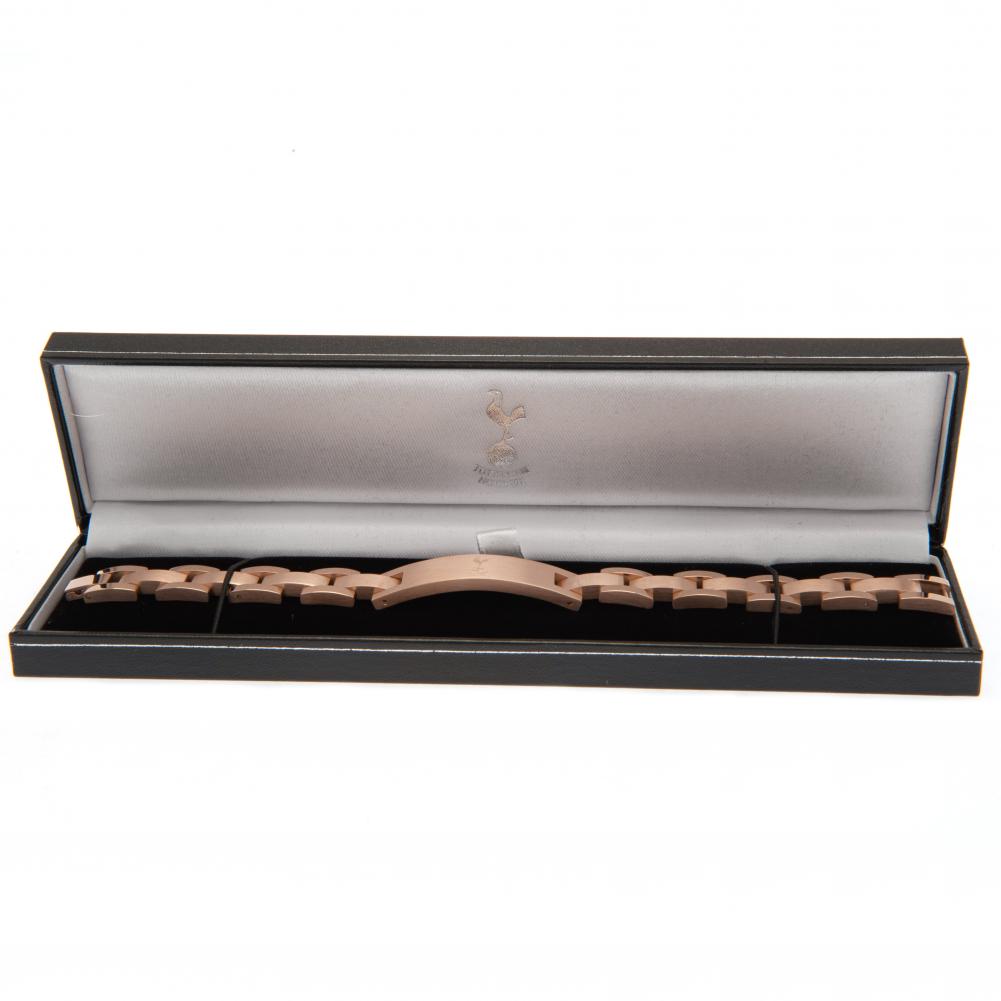 (image for) Tottenham Hotspur FC Rose Gold Plated Bracelet