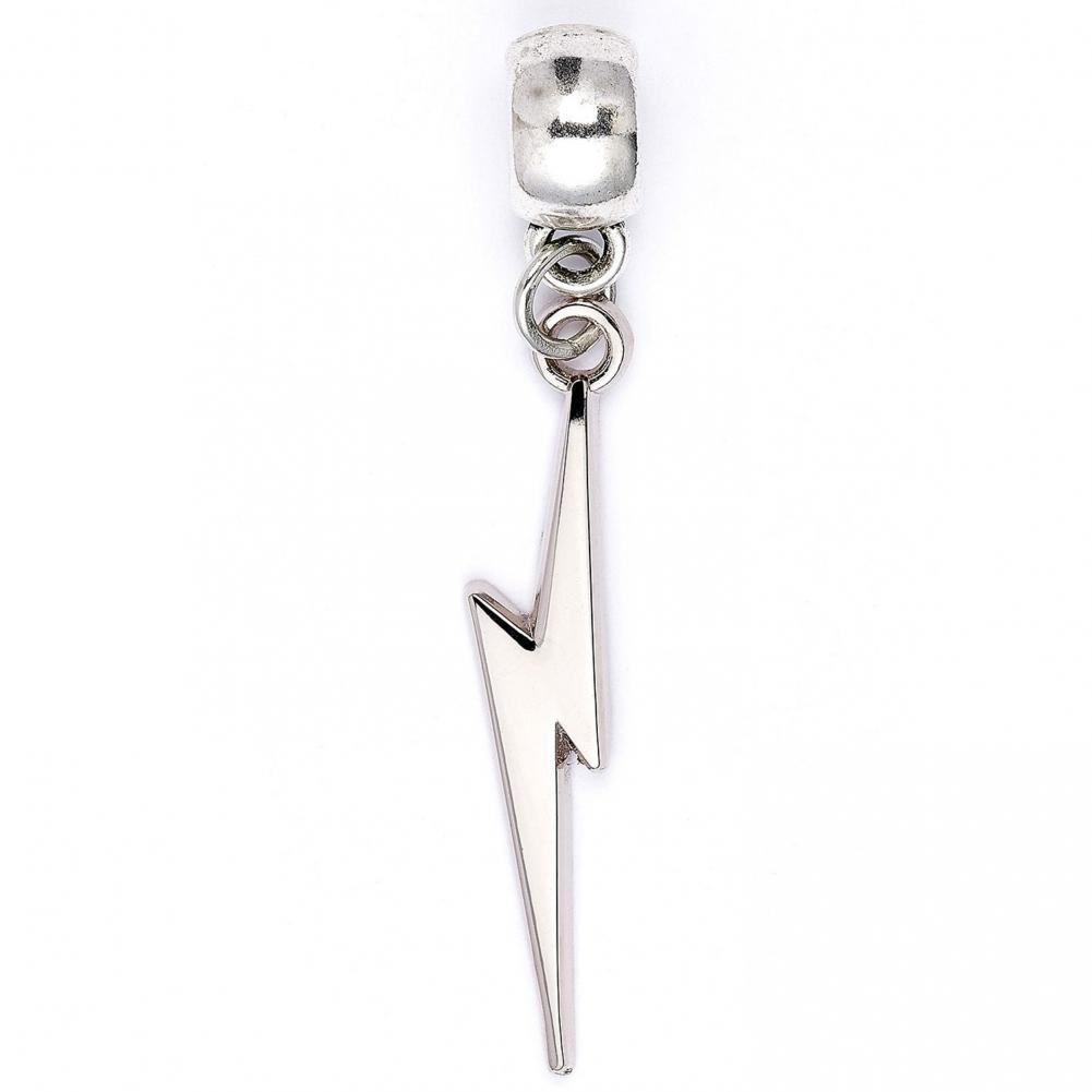 (image for) Harry Potter Silver Plated Lightning Bolt Charm