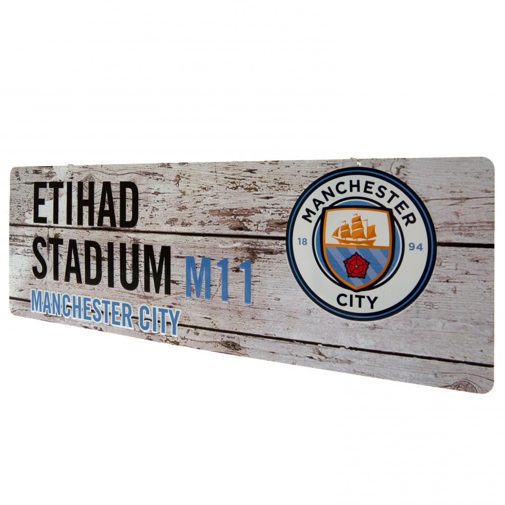 (image for) Manchester City FC Rustic Garden Sign