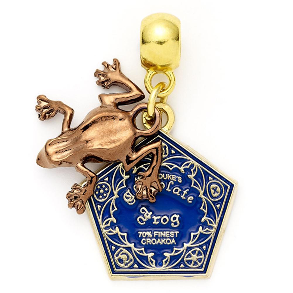 (image for) Harry Potter Gold Plated Chocolate Frog Charm