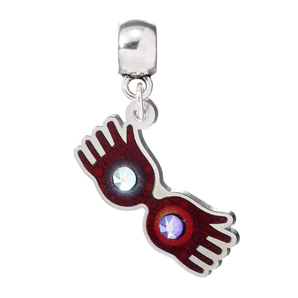 (image for) Harry Potter Silver Plated Luna Lovegood Glasses Charm