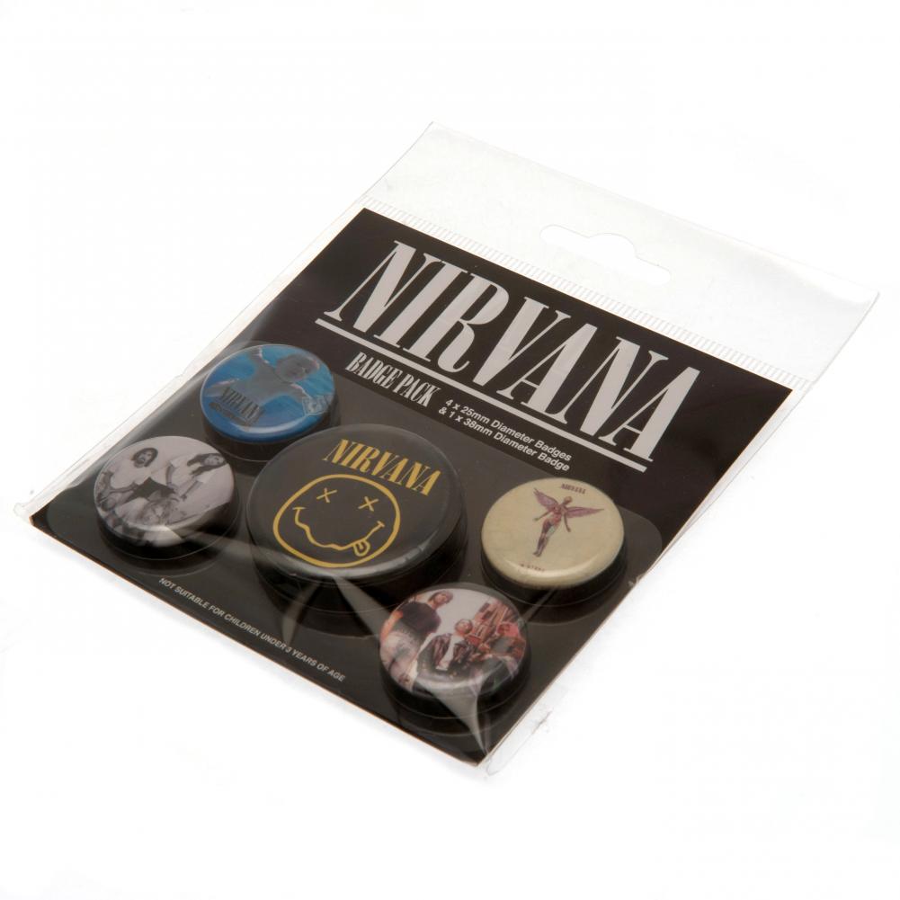 (image for) Nirvana Button Badge Set