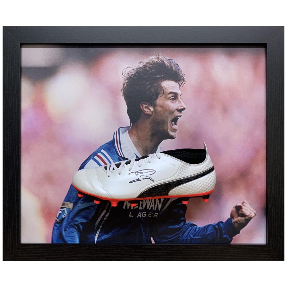 (image for) Rangers FC Laudrup Signed Boot (Framed)