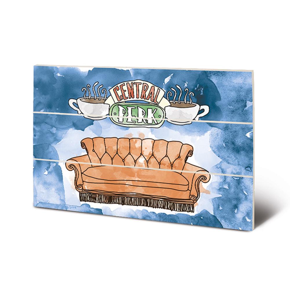 (image for) Friends Wood Central Perk Print