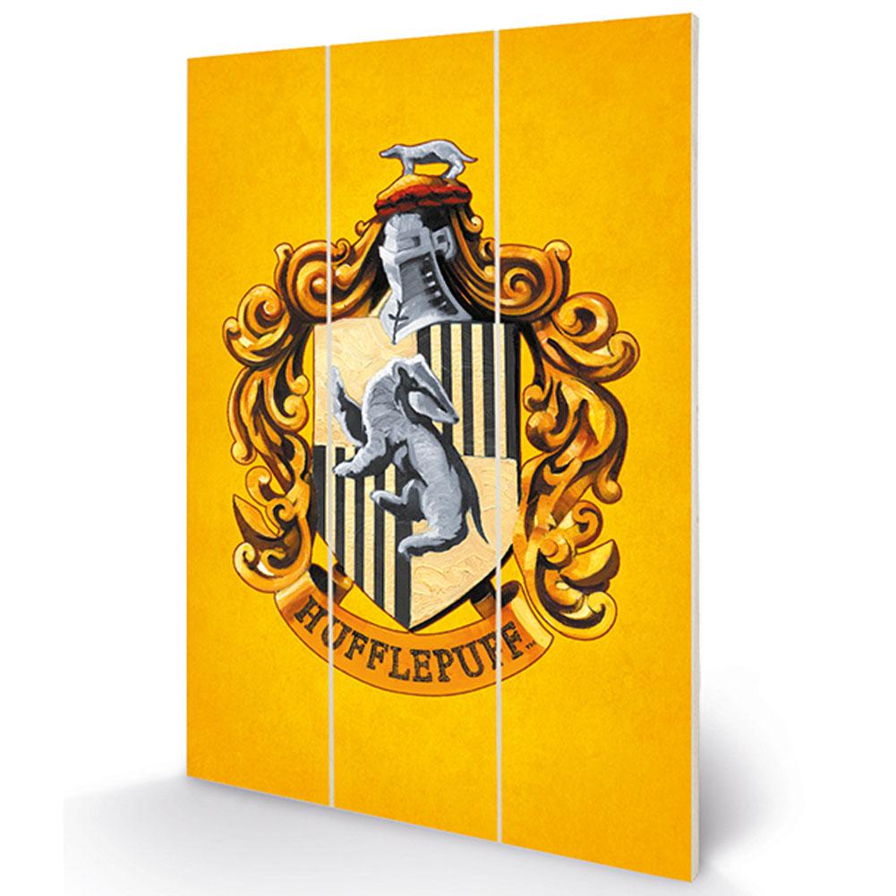 (image for) Harry Potter Hufflepuff Wood Print