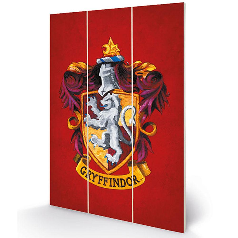 (image for) Harry Potter Gryffindor Wood Print