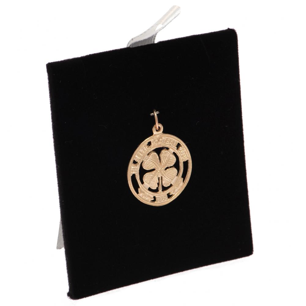 (image for) Celtic FC 9ct Gold Pendant Large