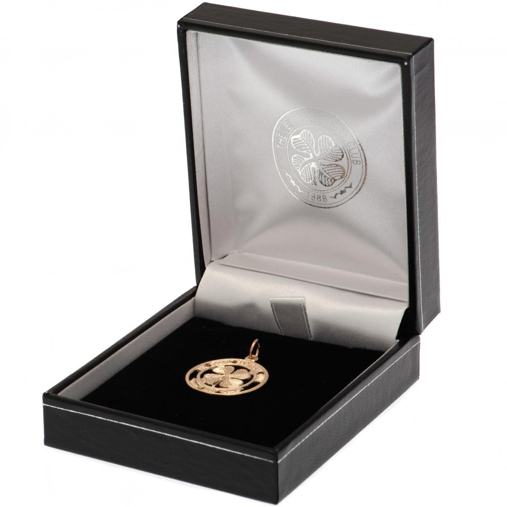 (image for) Celtic FC 9ct Gold Pendant Large