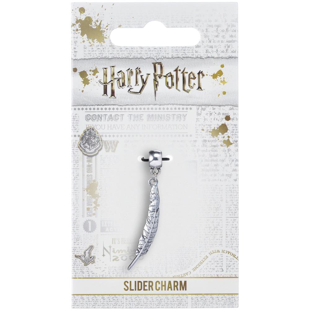 (image for) Harry Potter Silver Plated Feather Quill Charm