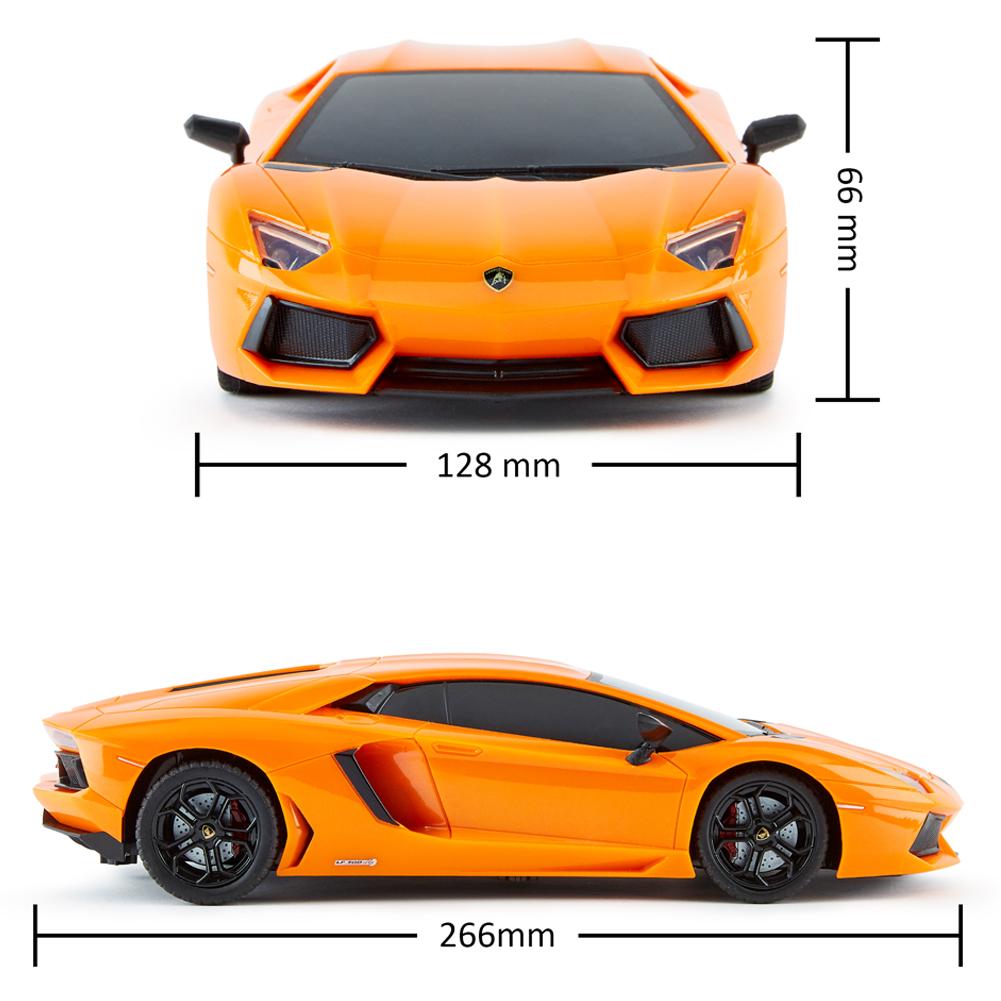 (image for) Lamborghini Aventador Radio Controlled Car 1:18 Scale Orange