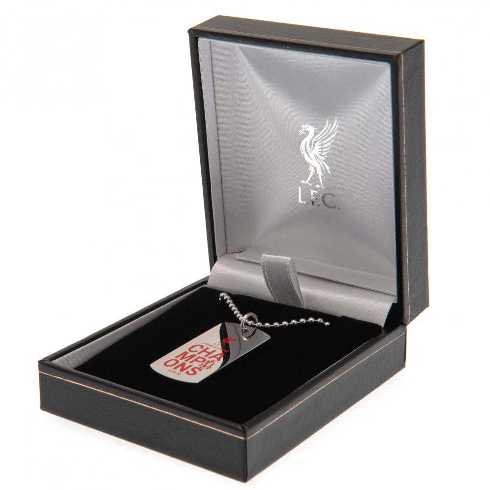 (image for) Liverpool FC Premier League Champions Colour Crest Dog Tag