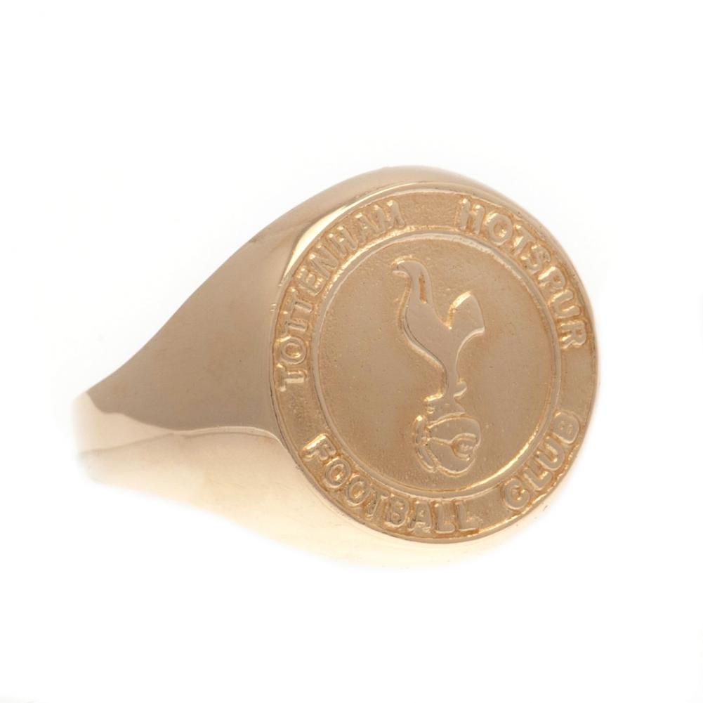 (image for) Tottenham Hotspur FC 9ct Gold Crest Ring Medium