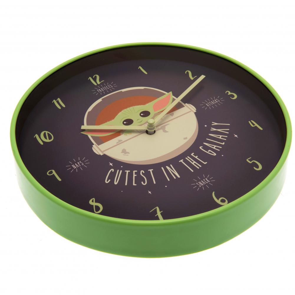 (image for) Star Wars: The Mandalorian Wall Clock Cutest